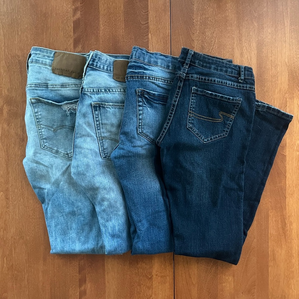 Jeans Lot— American Eagle, etc